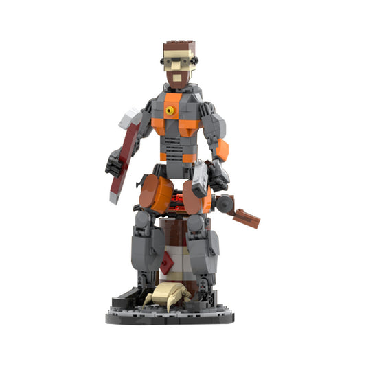 moc-191371 gordon freeman building set - half-life 2 - 2