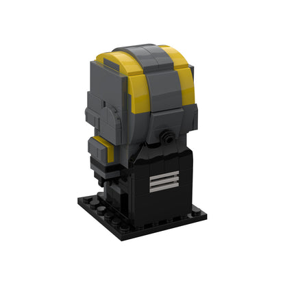 moc-192503 helldiver brickhead building set - 3