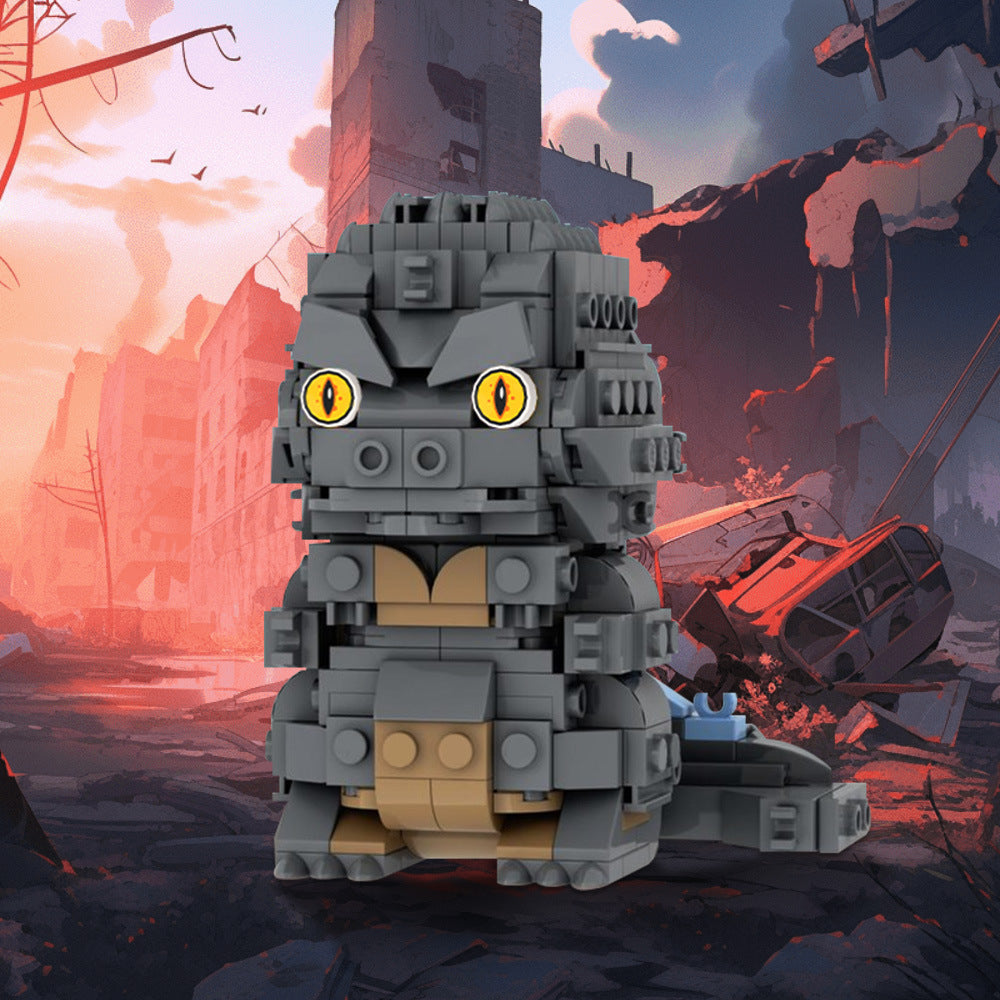 moc-195224 godzilla brickheadz - godzilla minus one - 1
