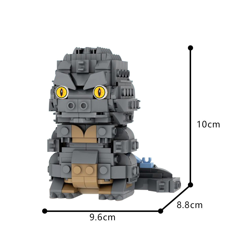 moc-195224 godzilla brickheadz - godzilla minus one - 3