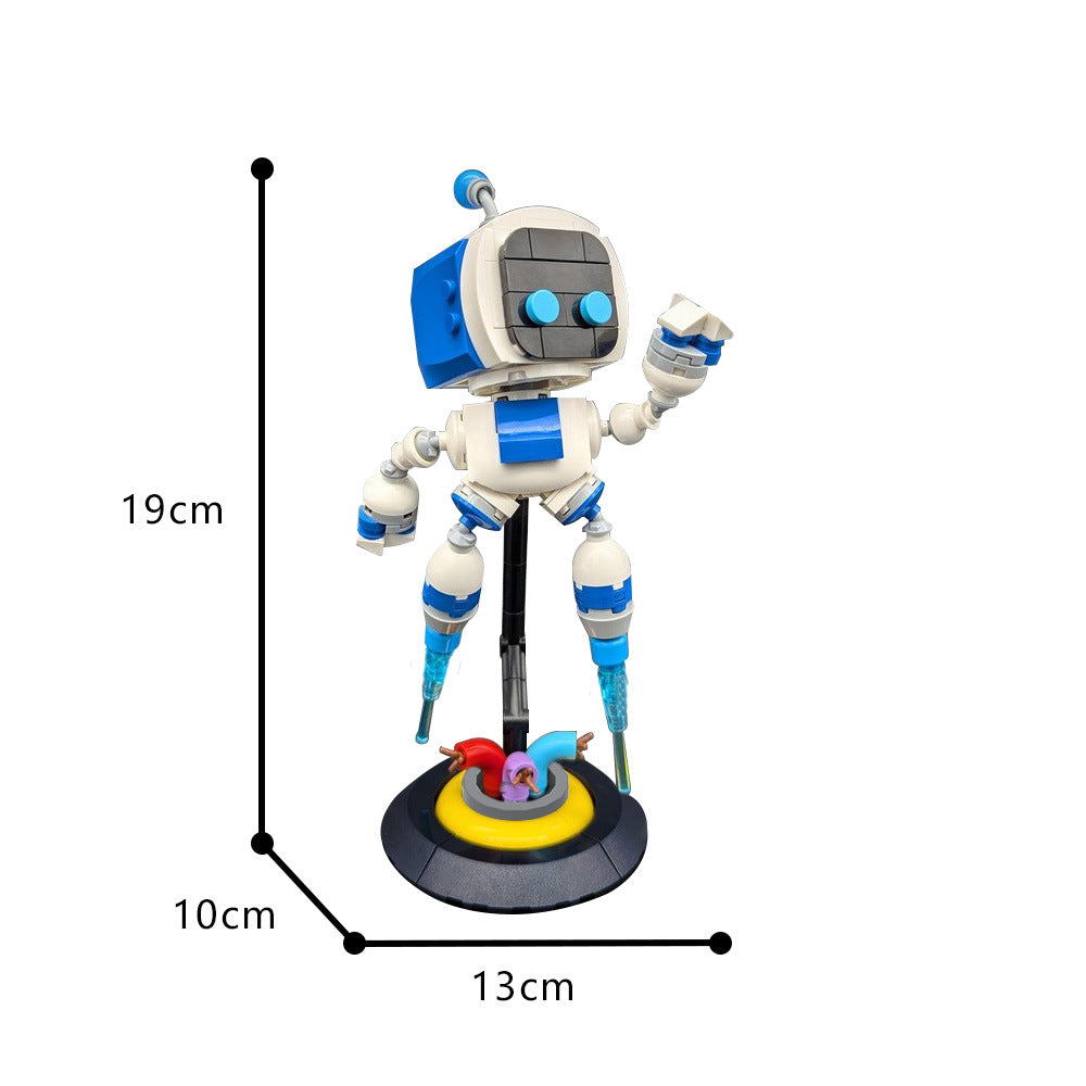 moc-196011 astro bot building set - gobricks - 4