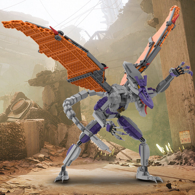 moc-201894 cyborg space pirate captain riddles building set - 1