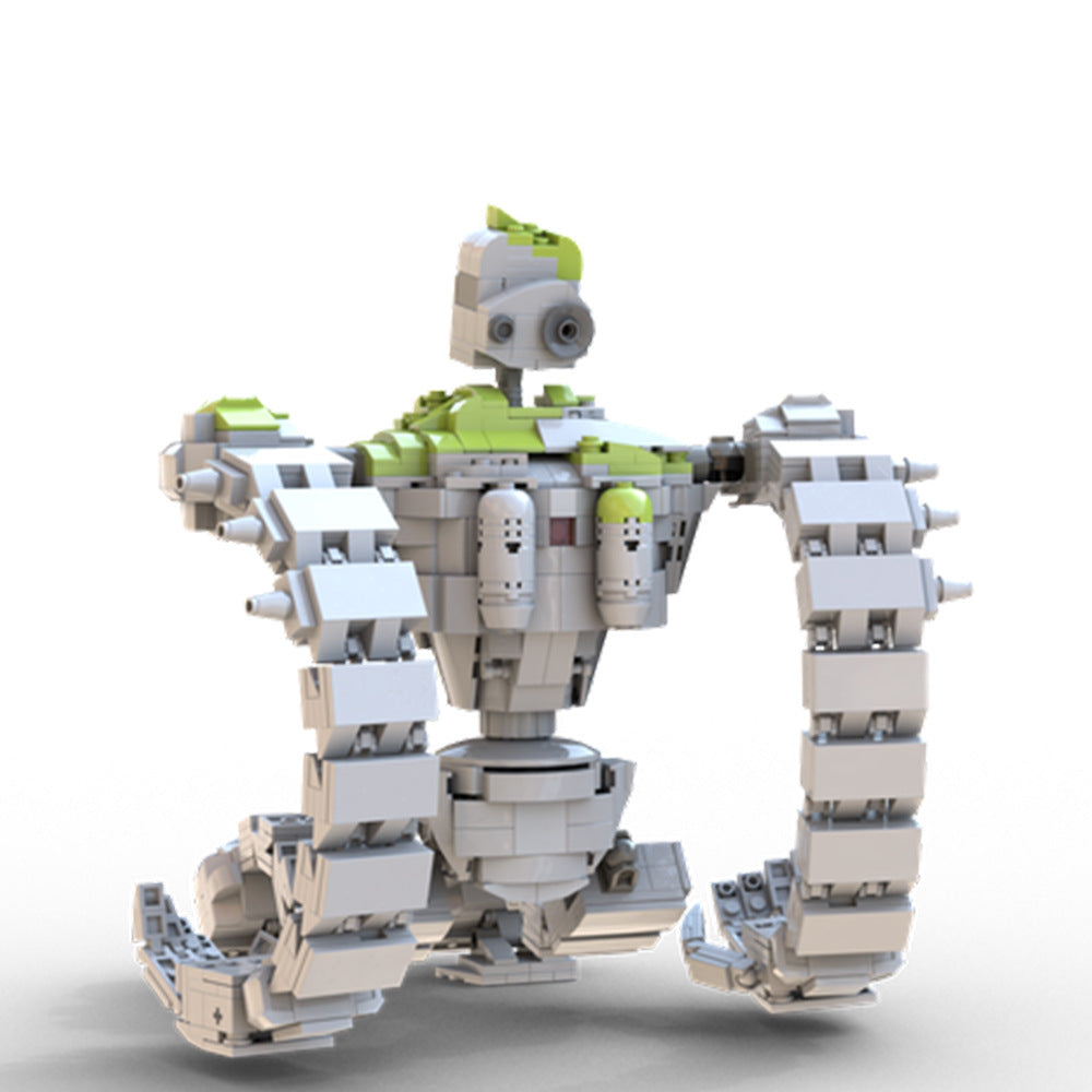 moc-20801 laputan robot building blocks - gobricks a0722 - 5