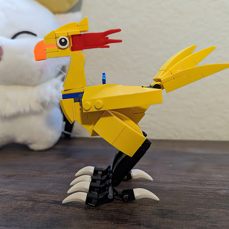 moc-25962 chocobo building set - final fantasy - 1