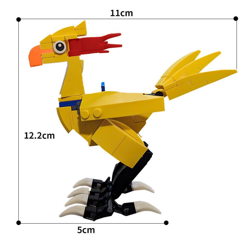 moc-25962 chocobo building set - final fantasy - 4