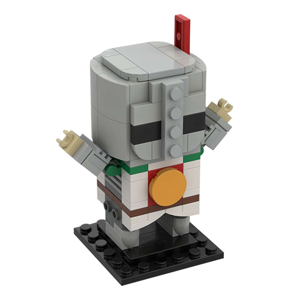 moc-35106 dark souls brickhead solaire building set - 5