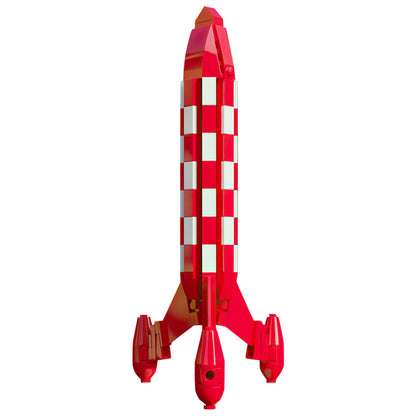 moc-39001 moon rocket building set from the adventures of tintin - 2