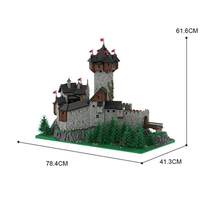 moc-65340 burg falkenstein - medieval castle in carinthia - austrian alps - 10