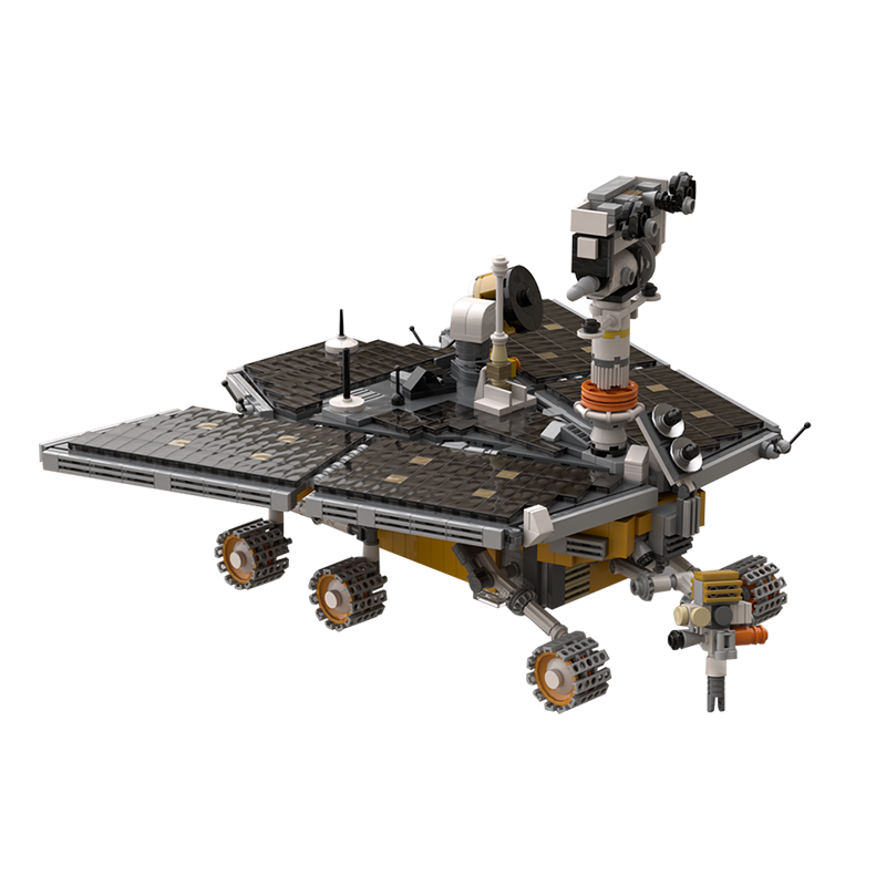moc-80345 nasa mars exploration rover spirit opportunity building set - 5