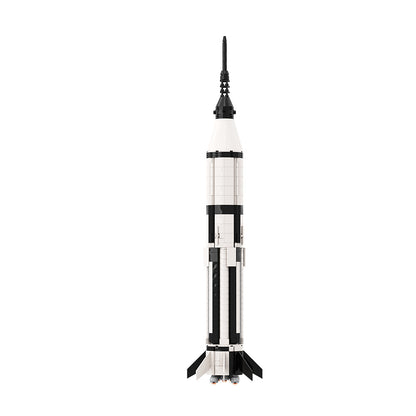 moc-82387 nasa saturn 1b booster building set - 110 scale - 5