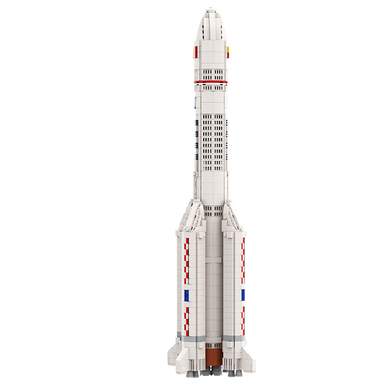 moc-94784 long march 5 rocket building set - 5