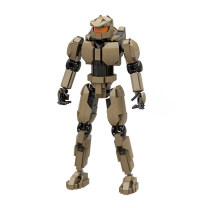 moc-99917 halo master chief robot building set - 5