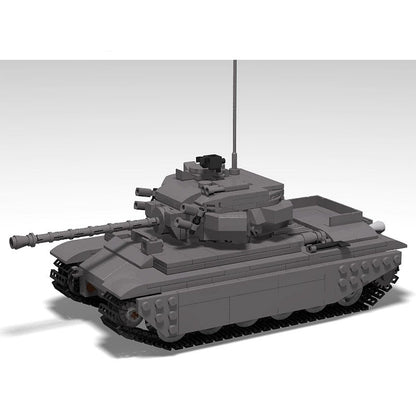 MOC Centurion Mk 3 Main Battle Tank Building Kit | Armored Model Set - 2