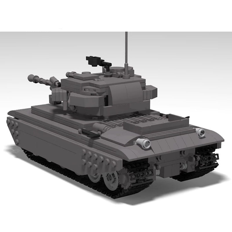 MOC Centurion Mk 3 Main Battle Tank Building Kit | Armored Model Set - 4