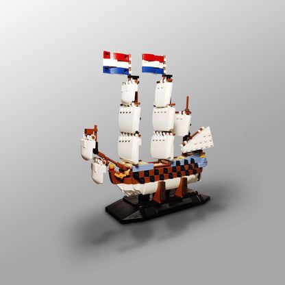 Model ship of the Zeven Provinciën Building Kit | LEGO-Compatible MOC - 2