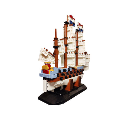 Model ship of the Zeven Provinciën Building Kit | LEGO-Compatible MOC - 5