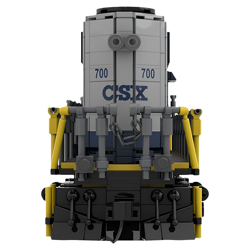 Modern AC Freight Diesel Locomotive MOC Building Kit - 2