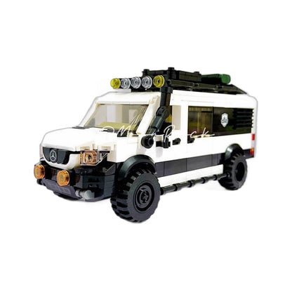 Modern Cargo Delivery Van MOC Building Kit | Commercial Vehicle Model - 4