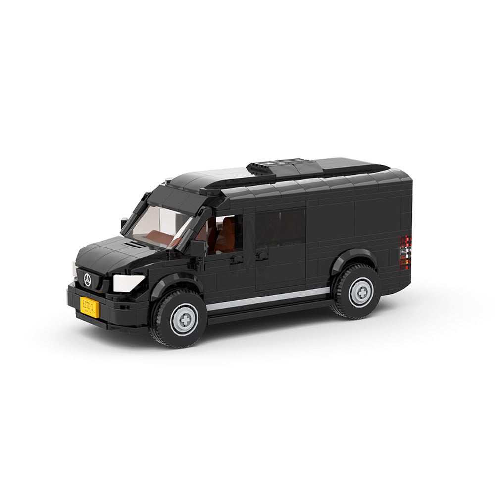 Modern Cargo Delivery Van MOC Building Kit | LEGO-Compatible MOC - 1
