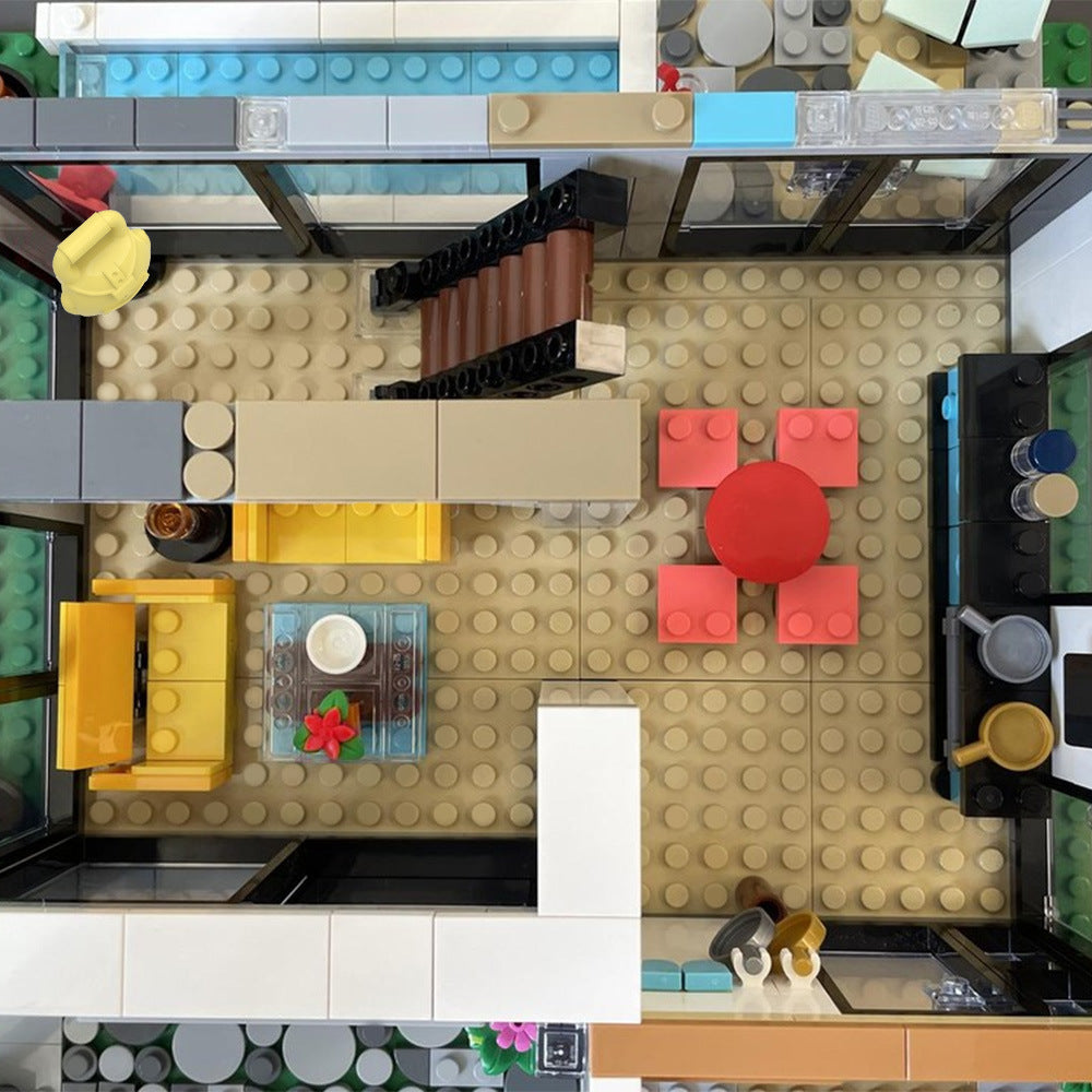 modern house building set | moc-187263 - 6