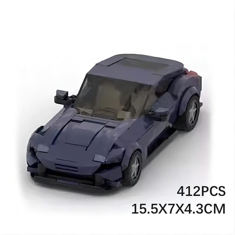 Modern Italian V8 Grand Tourer Sports Car Building Kit | LEGO-Compatible MOC - 2