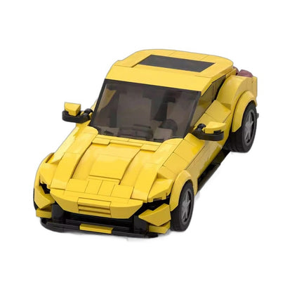 Modern Italian V8 Grand Tourer Sports Car Building Kit | LEGO-Compatible MOC - 3