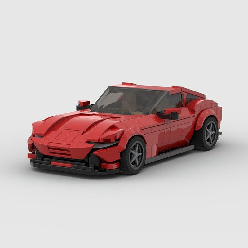 Modern Italian V8 Grand Tourer Sports Car Building Kit | LEGO-Compatible MOC - 8