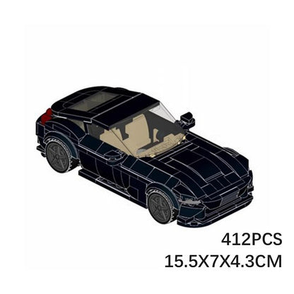 Modern Italian V8 Grand Tourer Sports Car Building Kit | LEGO-Compatible MOC - 9