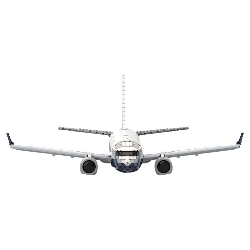 Modern Narrow-Body Twinjet Airliner MOC Building Kit - 2