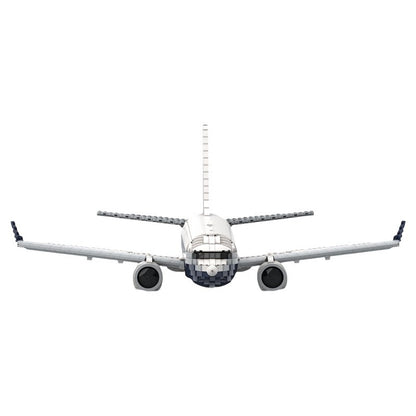 Modern Narrow-Body Twinjet Airliner MOC Building Kit - 2