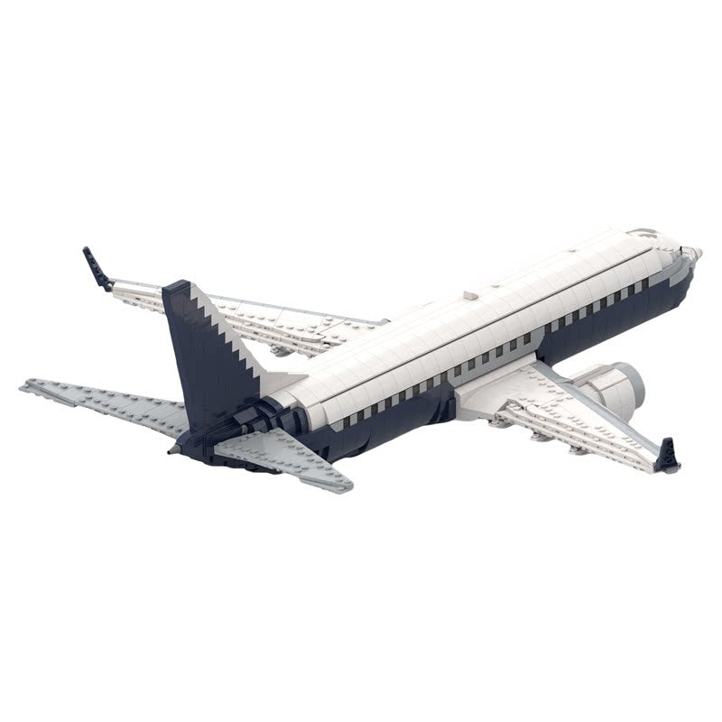Modern Narrow-Body Twinjet Airliner MOC Building Kit - 5