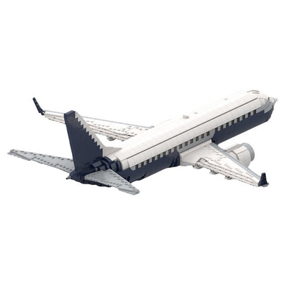 Modern Narrow-Body Twinjet Airliner MOC Building Kit - 5