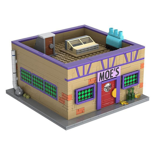 Modular 90s Cartoon Tavern Building Kit | LEGO-Compatible MOC - 2