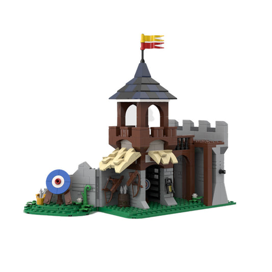 Modular Archery Range Building Kit | LEGO-Compatible MOC - 1