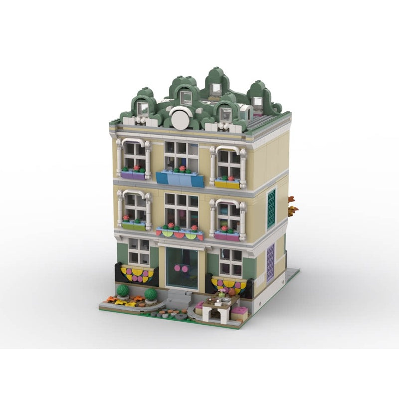 Modular Art School City Street MOC Building Kit - 2