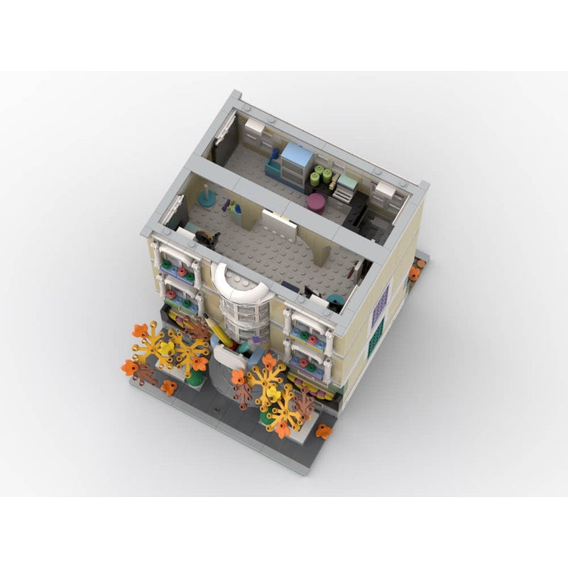 Modular Art School City Street MOC Building Kit - 4