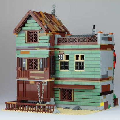 Modular Bait Shop And Grocery Building Kit | Compatible MOC - 6
