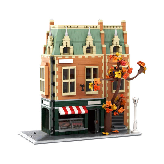 Modular Butcher Store Building Kit | LEGO-Compatible MOC - 1