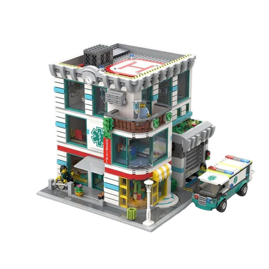 Modular City Hospital MOC Medical Center Building Kit - 1