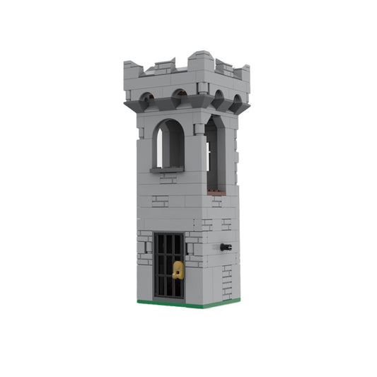 Modular Dungeon Tower Building Kit | LEGO-Compatible MOC - 1