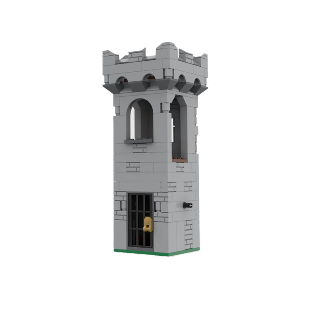 modular dungeon tower building set | moc-77965 - 1