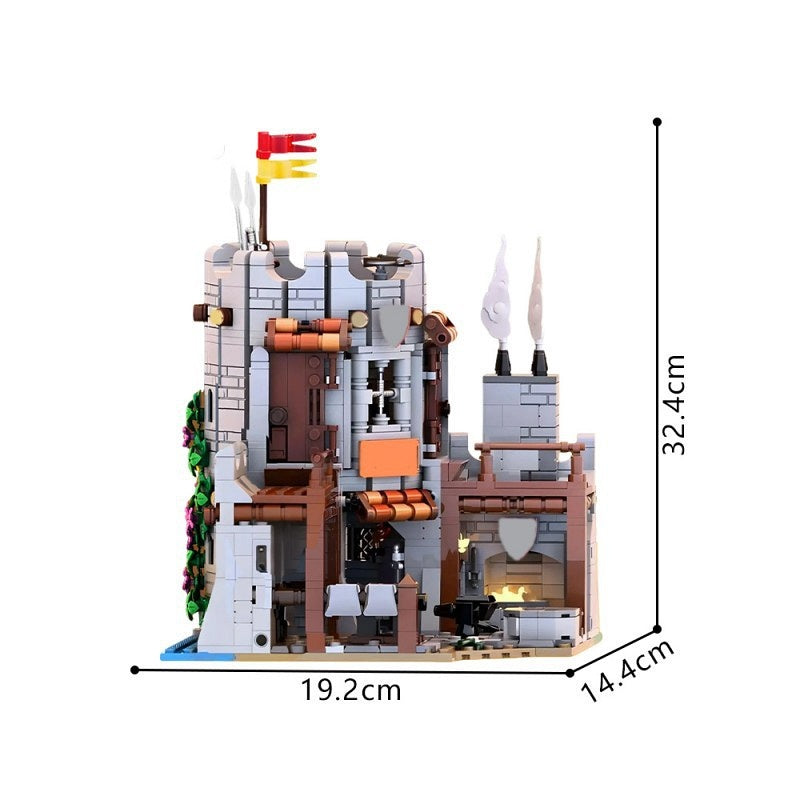 Modular Guards Tower Building Kit | Medieval Castle Expansion MOC - 4