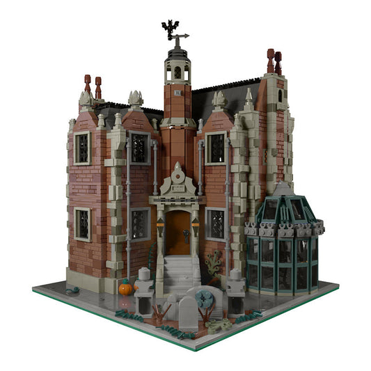 Modular Haunted Mansion Building Kit | LEGO-Compatible MOC - 1