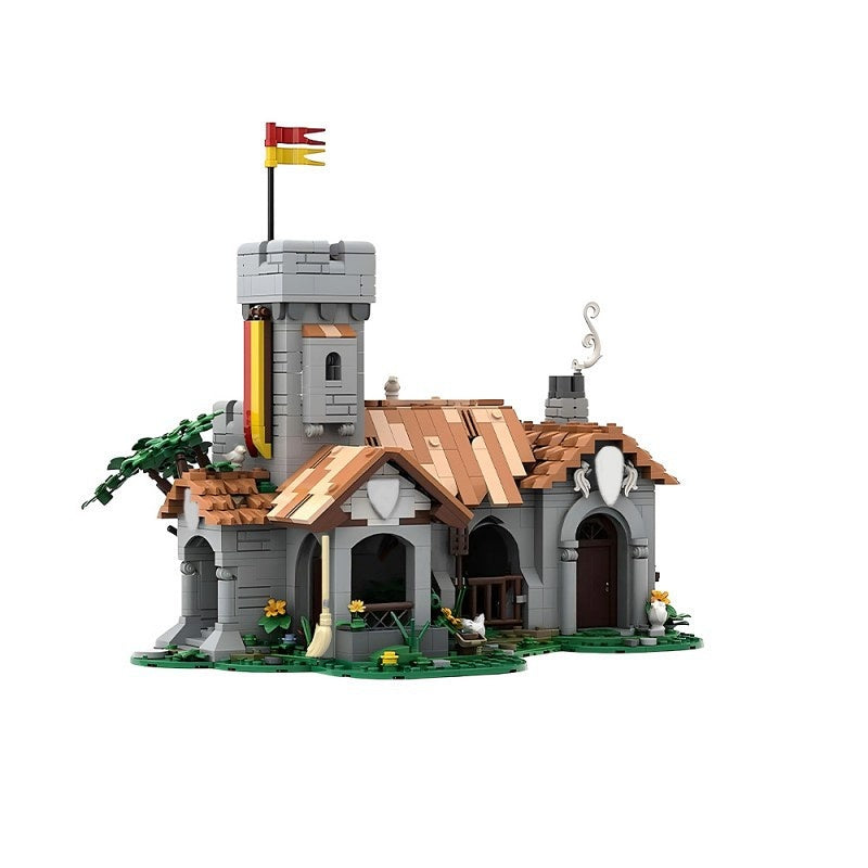 Modular Medieval Royal Horse Stable  Building Kit | Compatible MOC - 2