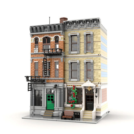 Modular New Block City Building Kit | LEGO-Compatible MOC - 1