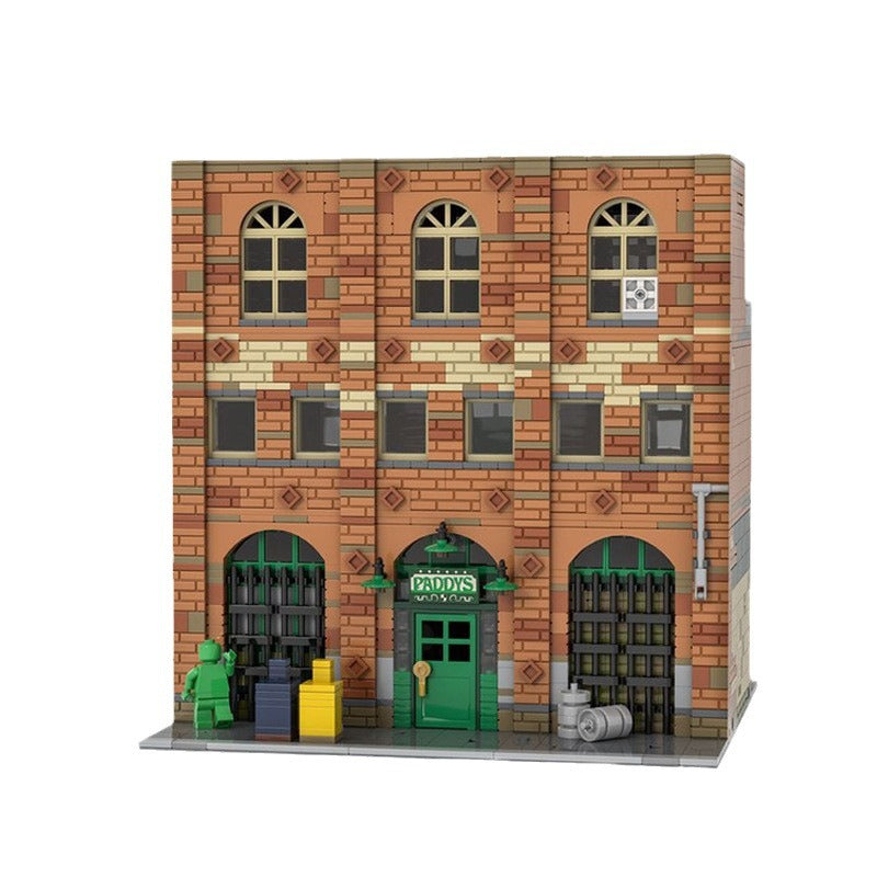 Modular Paddy's Pub Building Kit | LEGO-Compatible MOC - 4
