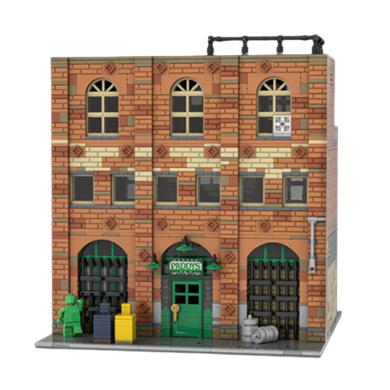 Modular Paddy's Pub Building Kit | LEGO-Compatible MOC - 5