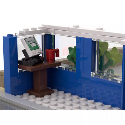 Modular Parking Lot Building Kit | LEGO-Compatible MOC - 4