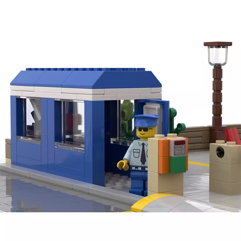 modular parking lot building set | moc-118223 - 3