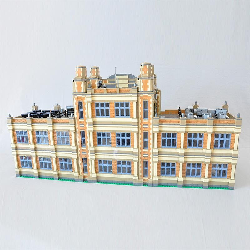 Modular School MOC Building Kit | Modern Education Building Model - 3